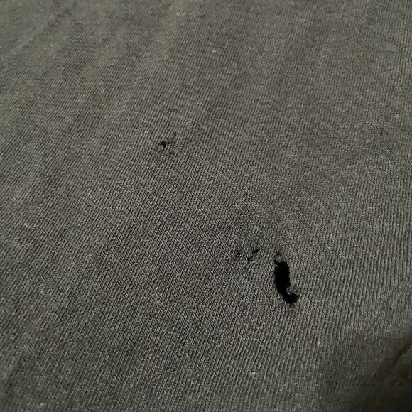 Godzilla Cherry Blossom Black Graphic Tshirt - Size Medium - HOLES - Picture 3 of 6